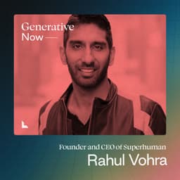 undefined - Rahul Vohra: Building AI Tools That Save Us Time